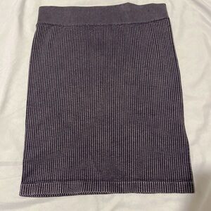 Gray Tube Skirt – Size M/L